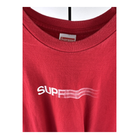 Supreme SS16 Motion Logo Tee — Red