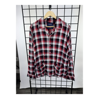 MIHARAYASUHIRO Plaid Pajama Shirt - Red/Black