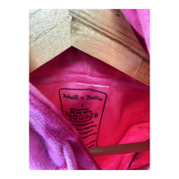 Rebuild by Needles Tie-Dye Reconstructed Hoodie — Multi-Panel Rainbow/Pink