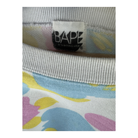 BAPE Pastel Camo Short-Sleeve Sweatshirt - Multi