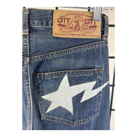 BAPE City-to-City Sta Denim Jeans - Indigo
