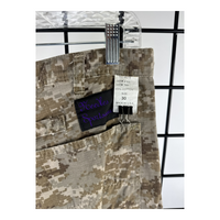 Needles Sportsman Digital Desert Camo Cargo Shorts — 100% Cotton USA